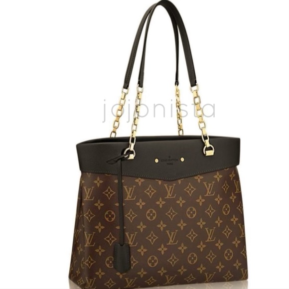 Louis Vuitton Handbags - Louis Vuitton Pallas Canvas & Calf Leather Bag